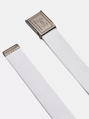 Muški remen UNDER ARMOUR M STRETCH WEBBING BELT 1383935-100 BIJELA