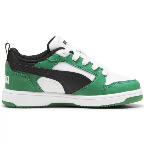  Čizme PUMA REBOUND V6 LO PS 39383405 PUMA BIJELA/PUMA CRNA/ZELENA 