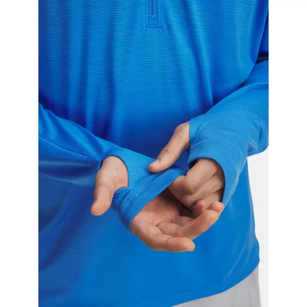 Muška majica kratkih rukava UNDER ARMOUR UA LAUNCH 1/4 ZIP 6005542-402 PLAVA 