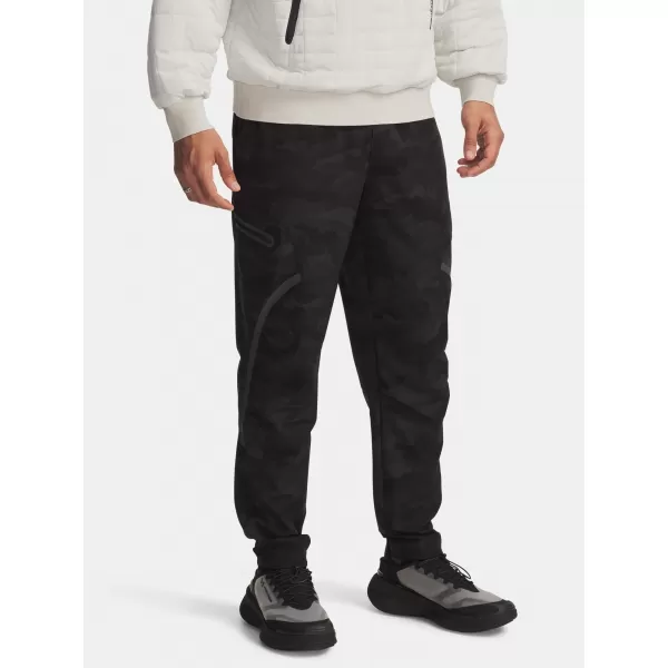  Muške sportske hlače UNDER ARMOUR UA UNSTOPPABLE CARGO PANT 1390256-003 CRNA 