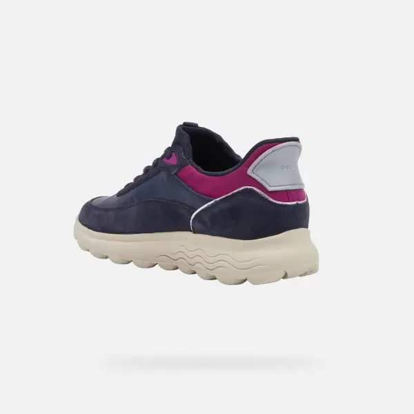  Ženske tenisice GEOX SPHERICA PLUS FAST IN G009589 TAMNOPLAVA 