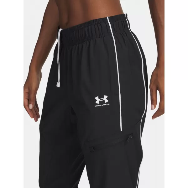  Ženske sportske hlače UNDER ARMOUR UA W CHALLENGER WARMUP PANTS 6004076-001 CRNA 