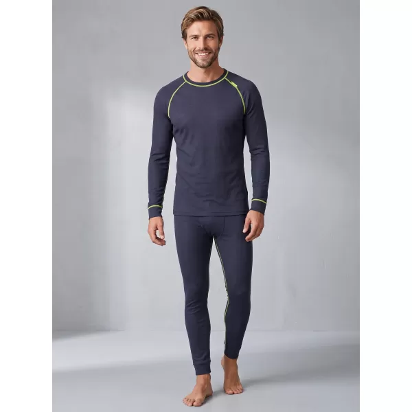  Muški termo set ALTISPORT GAIN TAMNO SIVA/LIMETA 