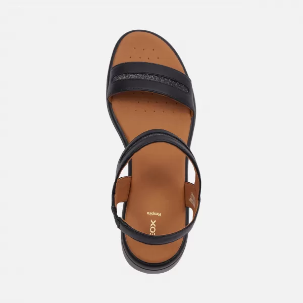  Ženske sandale GEOX MELICONIA G000969 CRNA 