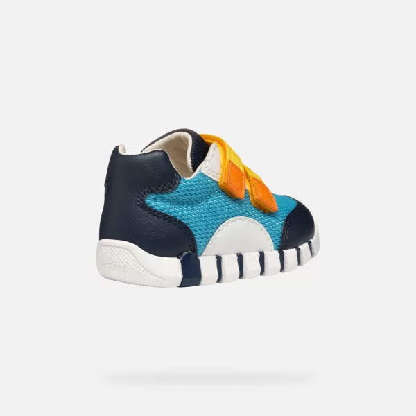  Dječačke cipele za prve korake GEOX IUPIDOO B3555C01454C4088 PLAVA 