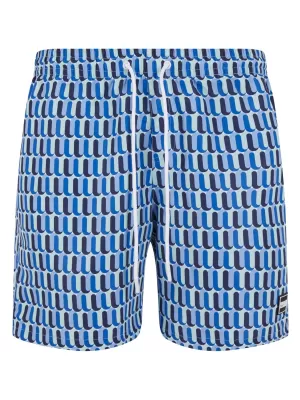 Kupne kratke hlače URBAN CLASSICS TB2679 PLAVI RETRO UZORAK