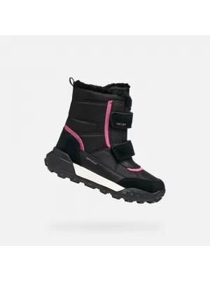 Gležnjače za djevojčice GEOX TREKKYUP AB J46M7E08V22C0922 CRNA