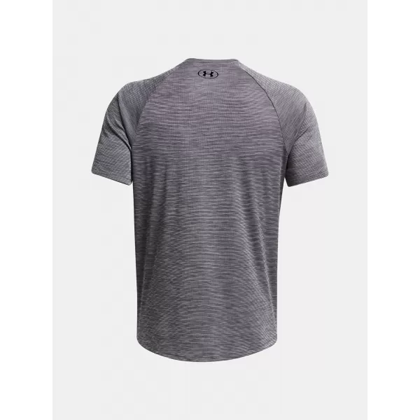  Muška majica kratkih rukava UNDER ARMOUR UA TECH TEXTURED SS 1382796-025 SIVA 