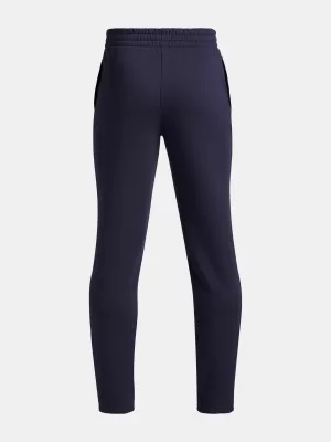 Trenirke za dječake UNDER ARMOUR UA RIVAL FLC CBLCK GRPHC JGR 6004995-403 PLAVA