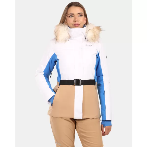  Ženska skijaška jakna KILPI CARRIE-W ZL0108KI BIJELA 