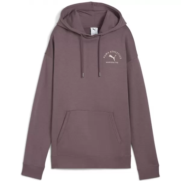  Ženska majica PUMA CLASS RELAXED HOODIE 68813288 GROŽĐICA 
