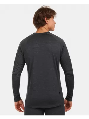 Termo -majica KILPI MAVORA TOP-M ZM0502KI CRNI
