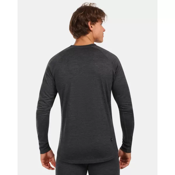  Termo -majica KILPI MAVORA TOP-M ZM0502KI CRNI 