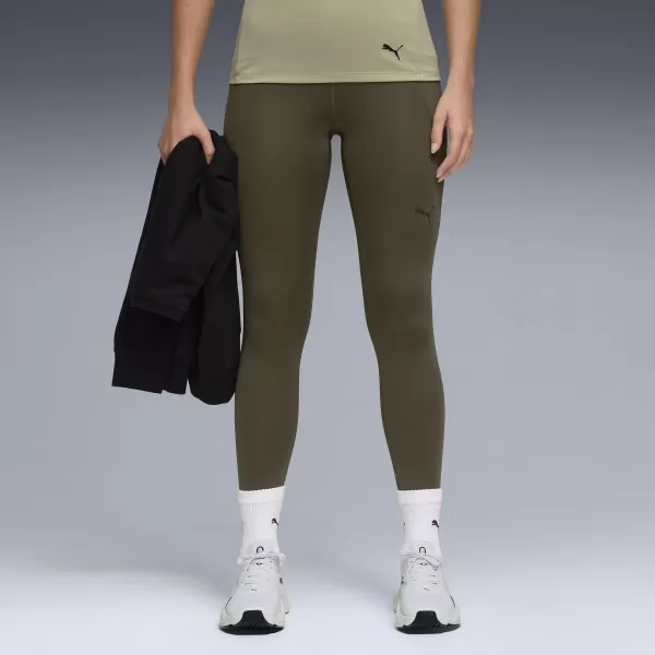  Tajice PUMA W TAD ESSENTIAL TIGHT - HW 7/8 52589970 TAMNA MASLINA 