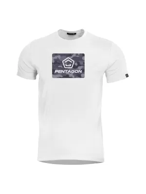majica PENTAGON AGERON SPOT CAMO K09012 BIJELA