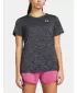 Ženska majica kratkih rukava UNDER ARMOUR TECH SSC- TWIST 1384230-001 CRNA