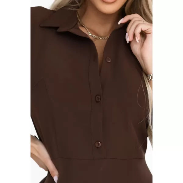  Haljina NUMOCO 286-9 ČOKOLADA 