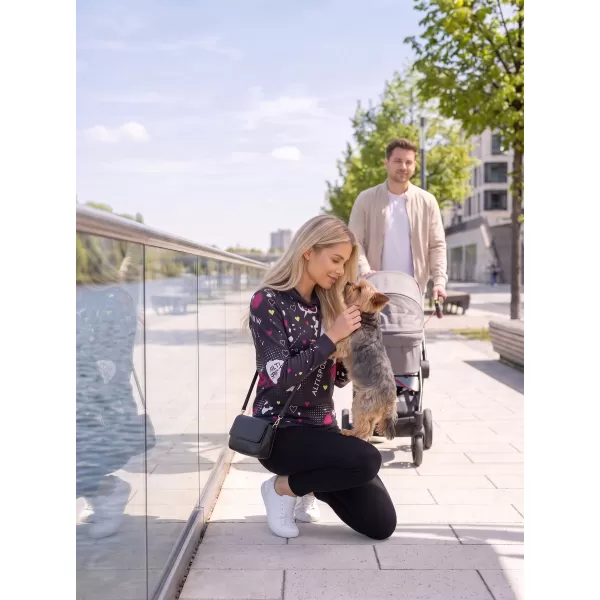  Ženska majica ALTISPORT GILL CRNI 