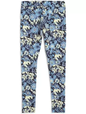 Ženske tajice PUMA ESS NATURE 2 0 AOP LEGGINGS 68808034 HLADNA PLAVA