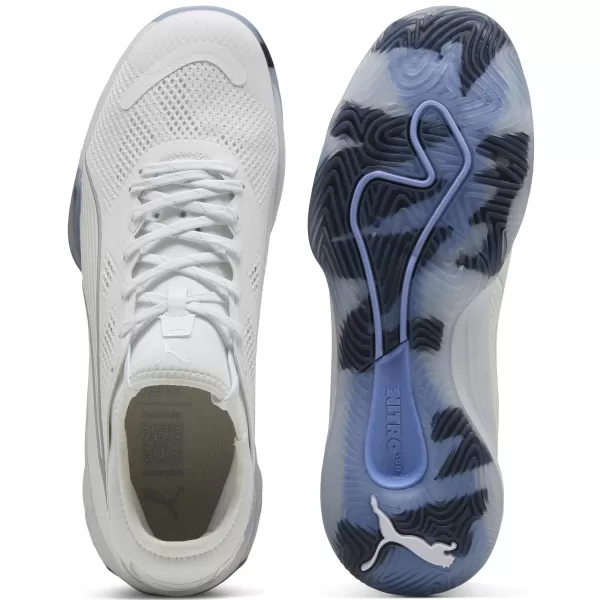  Muške cipele PUMA ELIMINATE NITRO SQD 4 10843802 PUMA WHITE/PUMA SILVER 