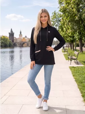 Ženska majica ALTISPORT GITA CRNI