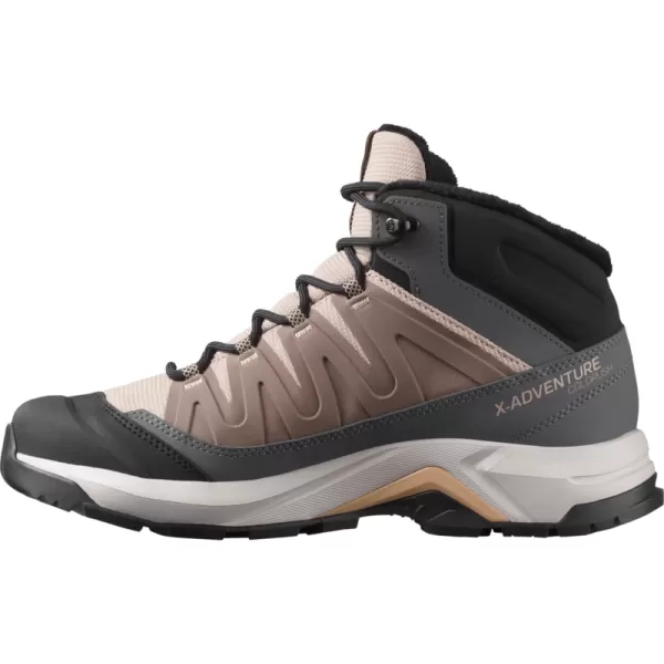  Ženske cipele SALOMON X-ADVENTURE COLDRUSH WATERPROOF W ETHEREA/ŽELJEZO/MAHAGONI RUŽA 