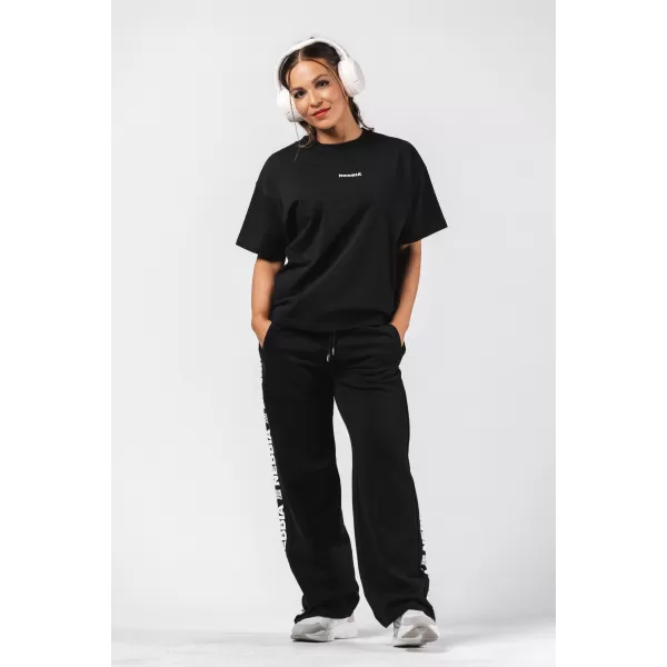  Oversized majica RESET 491 BLACK Nebbia 