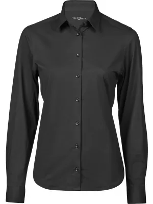 Ženska košulja TEE JAYS | TJ 4031 CRNA