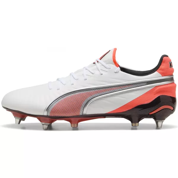  Muške nogometne čizme PUMA KING ULTIMATE MXSG 10881701 PUMA WHITE/PUMA SILVER 
