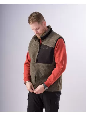 Muški prsluk PENTAGON SUMMIT SHERPA FLEECE VEST K04016 SMEĐE SIVA