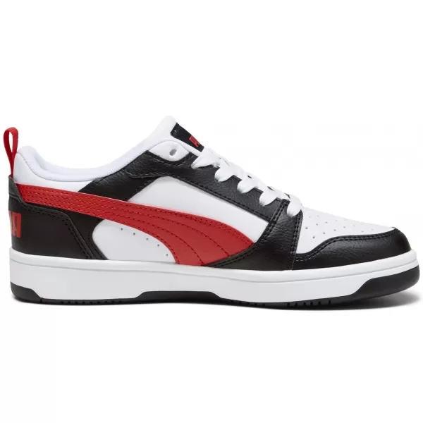  Dječje cipele PUMA REBOUND V6 LO JR 39383304 PUMA BIJELA/CRVENA/CRNA 
