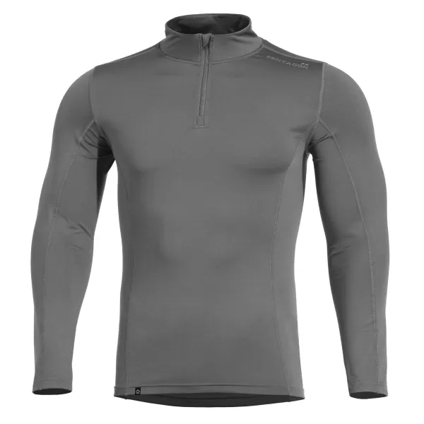  majica PENTAGON PINDOS 1/2 ZIP SHIRT K11013 VUK/SIVI 