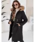Ženska parka DSTREET TY5110 CRNA