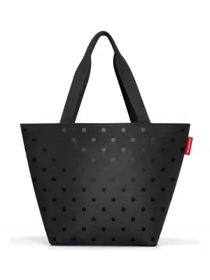 torba REISENTHEL SHOPPER M SJAJNE TOČKICE CRNE