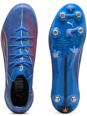 Čizme PUMA ULTRA 6 ULTIMATE MXSG 10856101 ULTRA PLAVO/BIJELO/BLISTAVO CRVENO