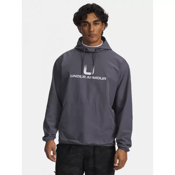  Muška jakna UNDER ARMOUR UA UNSTOPPABLE WVN HOODIE 6003864-025 SIVA 