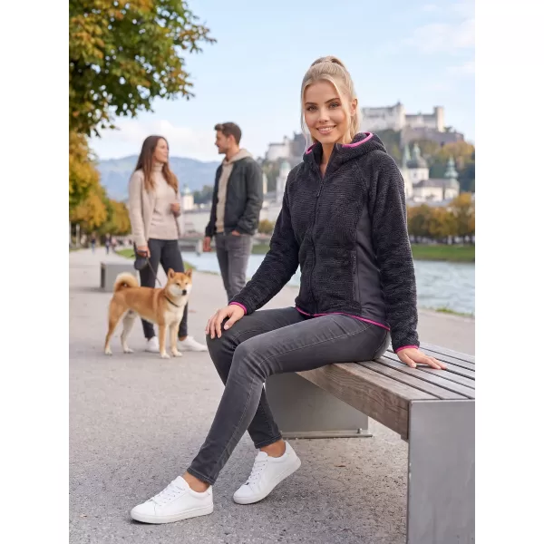  Ženski sweatshirt ALTISPORT ACERA CRNA 