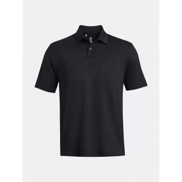  Muška majica kratkih rukava UNDER ARMOUR UA T2G POLO LB 1383255-001 CRNA 