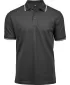 Muška majica kratkih rukava TEE JAYS | TJ 1407 TAMNO SIVA/BIJELA