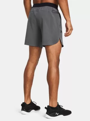 Muške kratke hlače UNDER ARMOUR UA PEAK WOVEN SHORTS 1376782-025 SIVA