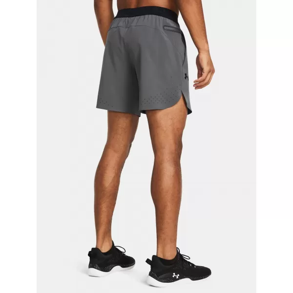  Muške kratke hlače UNDER ARMOUR UA PEAK WOVEN SHORTS 1376782-025 SIVA 