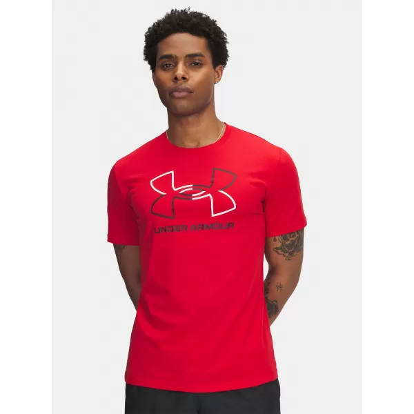  Muška majica kratkih rukava UNDER ARMOUR UA GL FOUNDATION UPDATE SS 1382915-601 CRVENA 