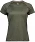 Ženska majica TEE JAYS | TJ 7021 MASLINOV MELANGE