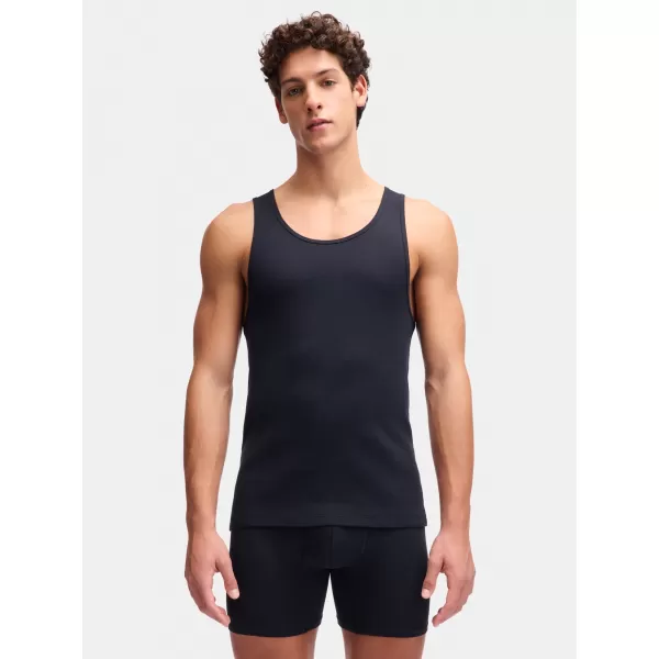  Muška majica bez rukava UNDER ARMOUR M UA PERF COTTON TANK-2PK 6007622-001 CRNA 