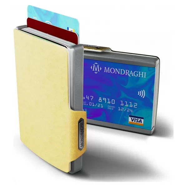 Novčanik MONDRAGHI SAFFIANO ZLATO 