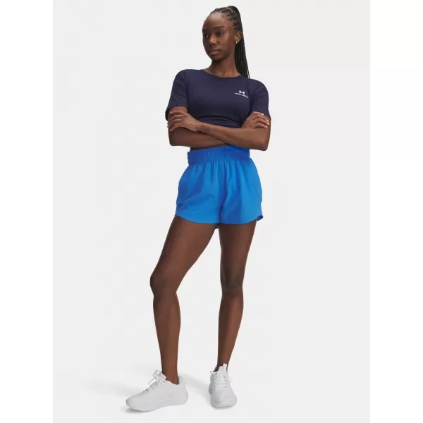  Ženske kratke hlače UNDER ARMOUR UA VANISH 3IN SHORT 1376935-402 PLAVA 