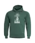 Majica PENTAGON PHAETON HOOD SWEATER K09021-SS83 SPRINGBOK ZELENA