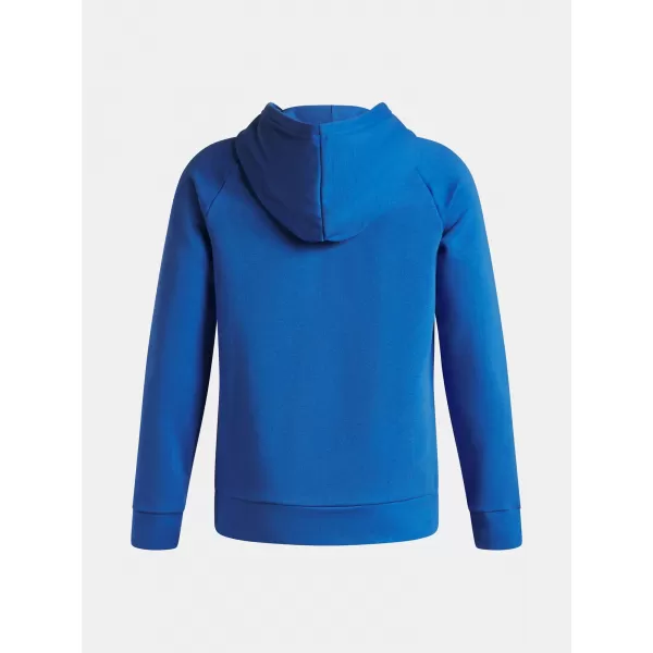  Trenirka za dječake UNDER ARMOUR UA RIVAL FLEECE HOODIE 1379792-402 PLAVA 