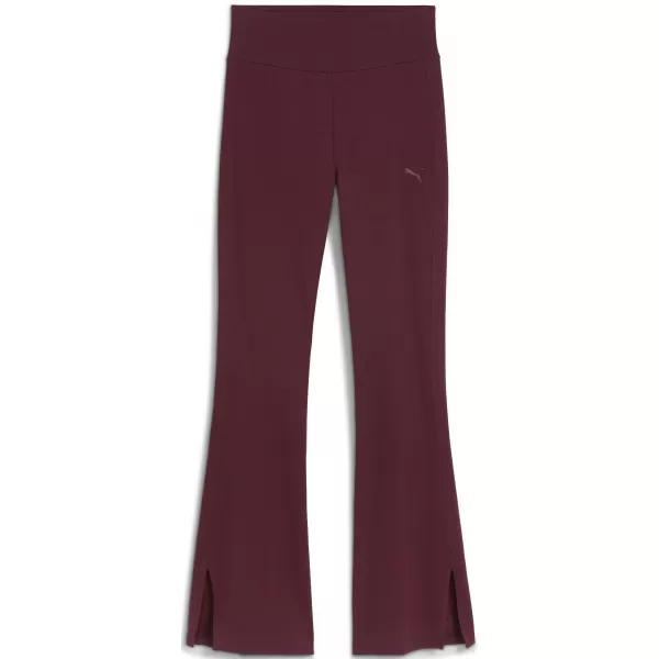  Ženske tajice PUMA HER HIGH-WAIST FLARED LEGGINGS 68815696 RUBIN SVJETLUCANJE 