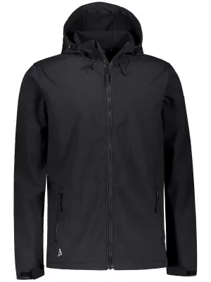 Muška softshell jakna ALTISPORT NEWET CRNA